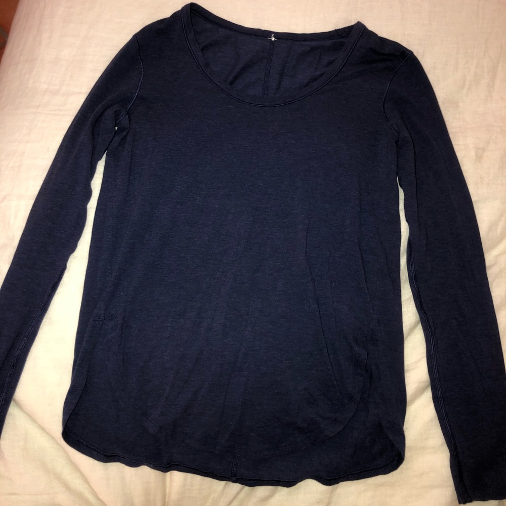 Navy Blue Luluemon Top / size 2
